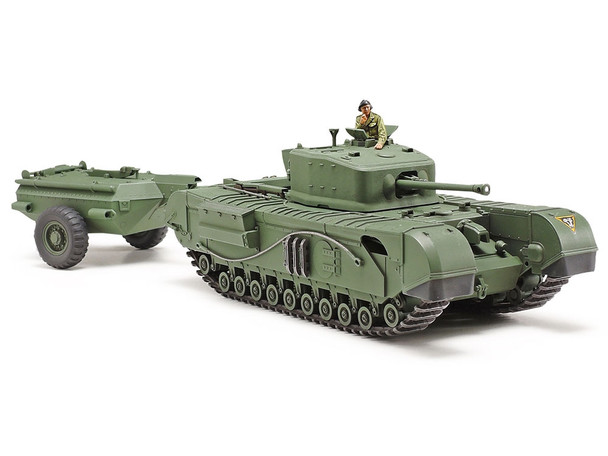 Tamiya 32594 - British Tank Churchill MK VII - Crocodile Great Britain  - 1:48 Scale Kit