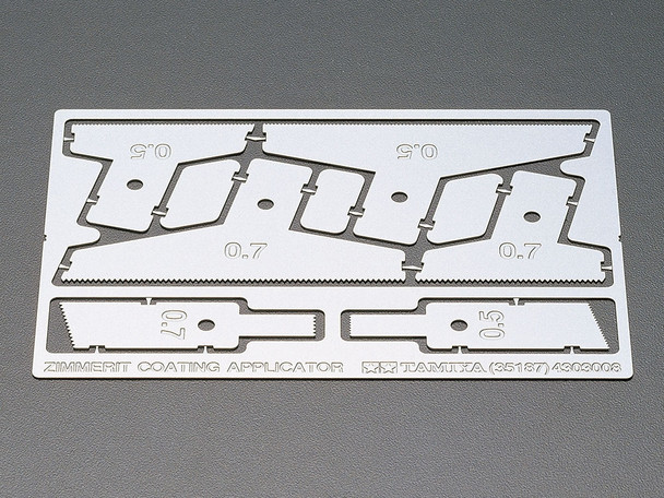 Tamiya 35187 - Zimmerit Coating Applicator Germany  - 1:35 Scale Kit