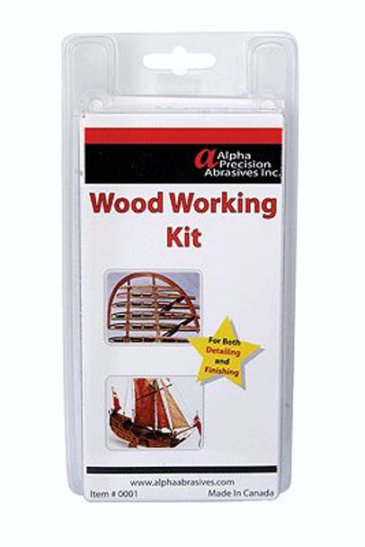 Alpha Abrasives 0001 - Finishing Kits - Woodworking