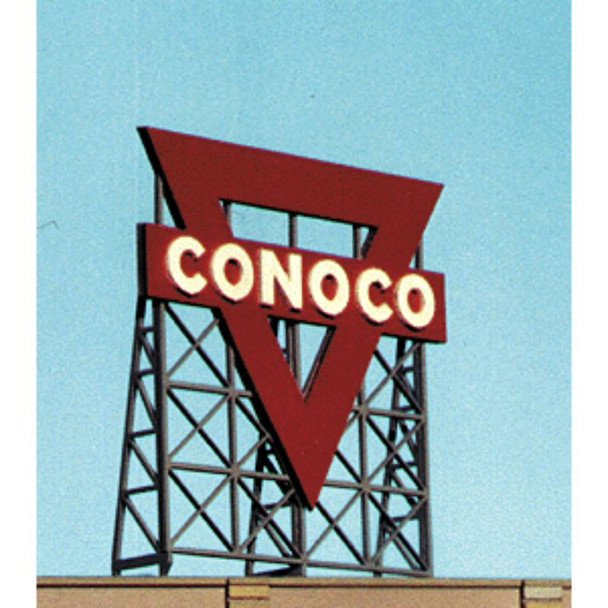 Blair Line 1515 - Laser-Cut Billboard - Conoco   - N Scale Kit