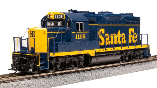 Broadway Limited 7452 - EMD GP20 w/ Paragon4 Sound/DC/DCC Atchison, Topeka and Santa Fe (ATSF) 1106 - HO Scale