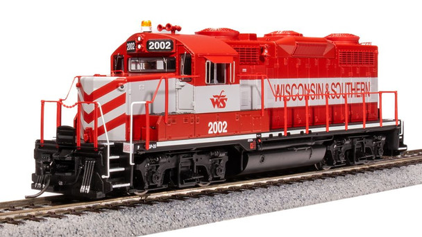 Broadway Limited 7470 - EMD GP20 w/ Paragon4 Sound/DC/DCC Wisconsin and Southern (WSOR) 2002 - HO Scale