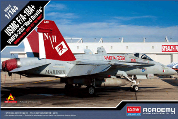 Academy 12627 - F/A-18A+ VMFA-232 "Red Devils" USMC United States  - 1:144 Scale Kit