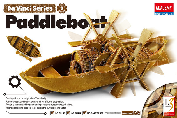 Academy 18130 - Da Vinci Paddleboat  - Kit