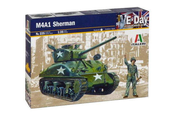 Italeri 0225 - Sherman United States  - 1:35 Scale Kit