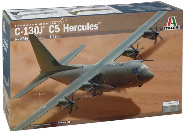 Italeri 2746 - C-130J C5 Hercules United States  - 1:48 Scale Kit