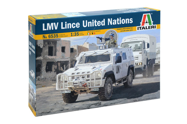 Italeri 6535 - LMV Lince United Nations United Nations  - 1:35 Scale Kit