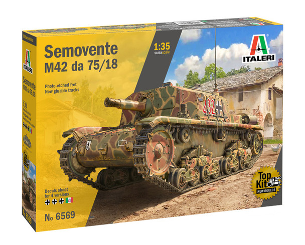 Italeri 6569 - Semovente M42 da 75/18 mm Italy  - 1:35 Scale Kit