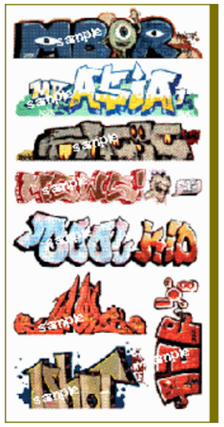 Blair Line 2244 Graffiti Decals - Mega Set #1 - HO Scale
