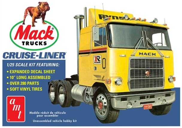 AMT 1062 - Mack Cruise-Liner Semi Tractor  - 1:25 Scale Kit