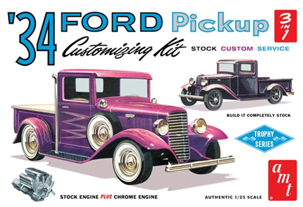 AMT 1120 - 1934 Ford Pickup  - 1:25 Scale Kit