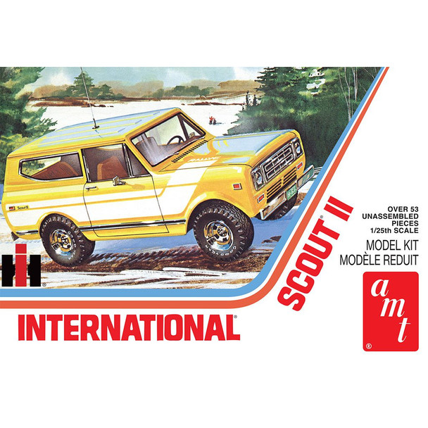 AMT 1248 - 1977 International Harvester Scout II  - 1:25 Scale Kit