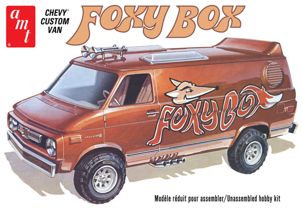 AMT 1265 - 1975 Chevy Van "Foxy Box"  - 1:25 Scale Kit