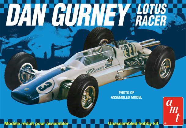 AMT 1288 - Dan Gurney Lotus Racer  - 1:25 Scale Kit