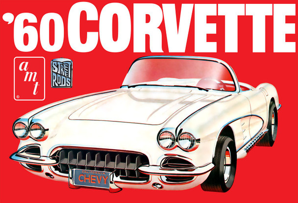 AMT 1374 - 1960 Chevrolet Corvette  - 1:25 Scale Kit