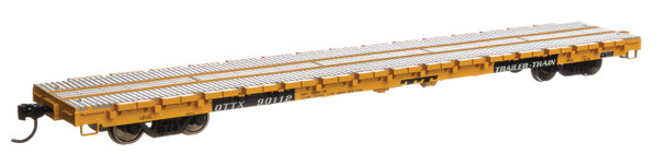 Walthers Mainline 910-5404 - 60' Pullman-Standard Flatcar Trailer Train (OTTX) 90112 - HO Scale