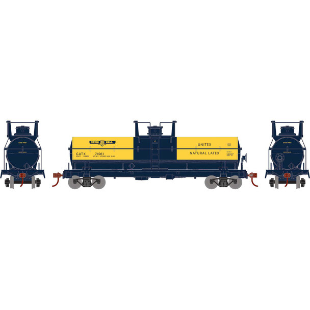 Athearn Roundhouse 72998 - Chemical Tank Car Stein Hall (GATX) 74961 - HO Scale