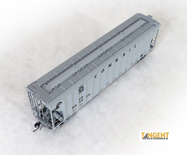 Tangent Scale Models 28060-03 - PC Sam Rea Shops 4600 Covered Hopper Conrail (CR) 887579 - HO Scale