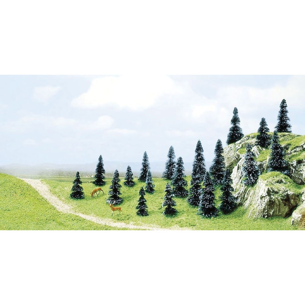 Busch 6498 - Pine Trees 20 pc   -