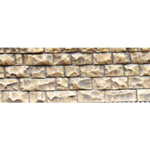 Chooch #8260 - Flexible Stone Wall - Small Cut Stone - N and HO Scale