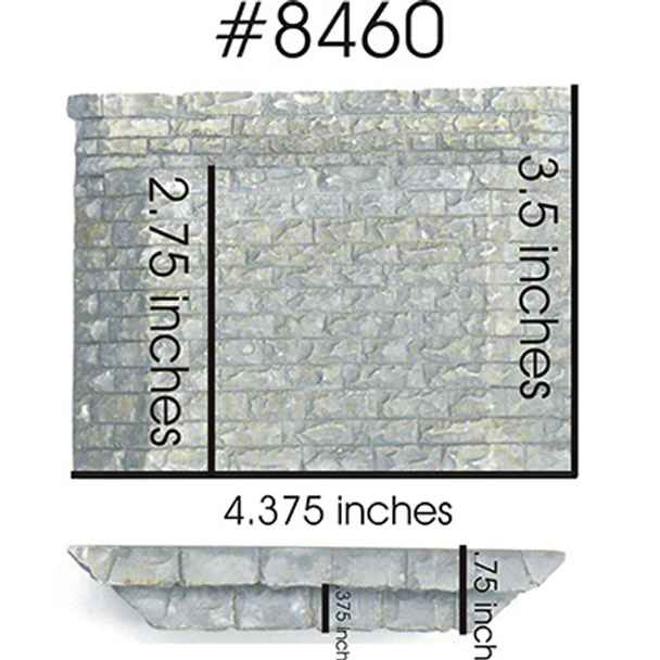 Chooch #8460 - Single Cut Stone Tapered Abutment (1)