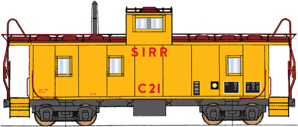 InterMountain CCS1076-01 - Centralia Car Shops CA-3 Caboose Union Pacific (UP) C-18 - HO Scale