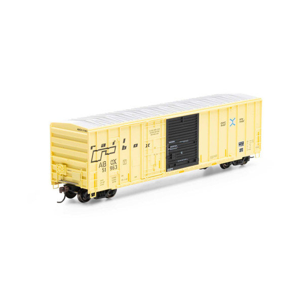 Athearn RTR 26736 - 50' FMC Combo Door Boxcar PRIMED FOR GRIME TTX (ABOX) 51963 - HO Scale