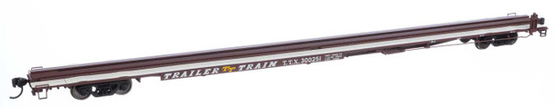 Walthers Mainline 910-5565 - General American G85 Flatcar Trailer Train (TTX) 300251 - HO Scale