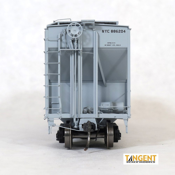 Tangent Scale Models 28111-02 - General American 4700 Covered Hopper New York Central (NYC) 886207 - HO Scale