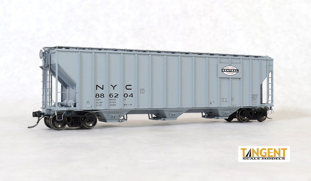 Tangent Scale Models 28111-05 - General American 4700 Covered Hopper New York Central (NYC) 886212 - HO Scale
