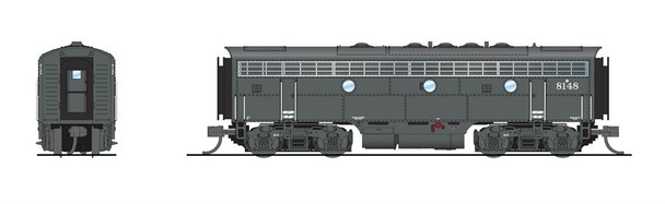 Broadway Limited 7781 - EMD F7B w/ Paragon4 Sound/DC/DCC Southern Pacific (SP) 8192 - N Scale