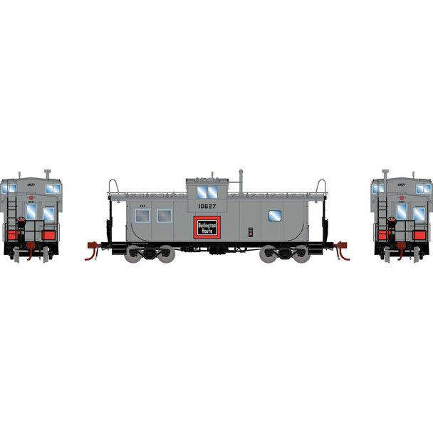 Athearn Genesis 78569 - ICC Caboose w/ Lights Colorado and Southern (C&S) 10627 - HO Scale