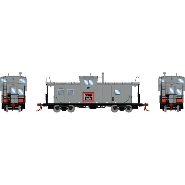 Athearn Genesis 78372 - ICC Caboose w/ Lights & Sound Ft Worth and Denver (FW&D) 160 - HO Scale