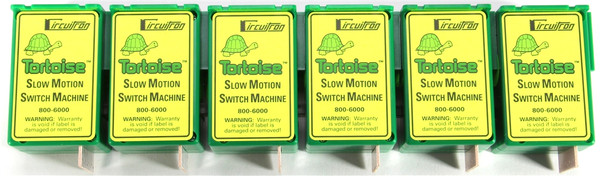 Circuitron 800-6006 - Tortoise Switch Machine 6pc Value Pack