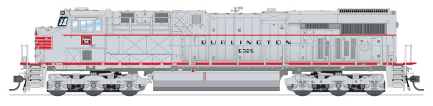 PRE-ORDER: Broadway Limited 8565 - GE ES44AC Chicago, Burlington & Quincy (CB&Q) 6325 - HO Scale