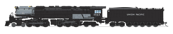 PRE-ORDER: Broadway Limited 8651 - ALCO 4-6-6-4 Challenger Union Pacific (UP) 3954 - N Scale