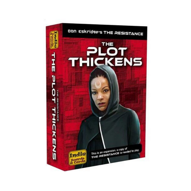 Indie Boards and Games 25117 - The Resistance - The Plot Thickens Expansion Pack  -