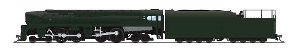 Broadway Limited 8025 - T1 Duplex 4-4-4-4 w/ Paragon4 Sound/DC/DCC Pennsylvania (PRR) Unlettered - N Scale