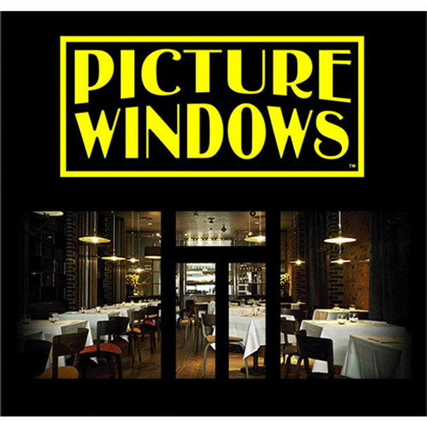 City Classics 1413 - Restaurant Picture Window 4" - HO Scale