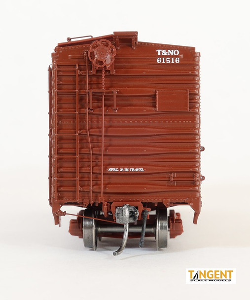 Tangent Scale Models 23121-01 - Pullman-Standard “Postwar” 40’6” Box Car Southern Pacific (T&NO) 61258 - HO Scale