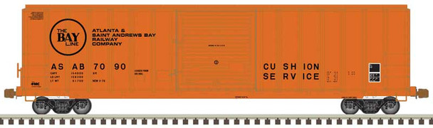 Atlas 20006200 - FMC 5077 Single Door Box Car Atlanta & St. Andrews Bay (ASAB) 7095 - HO Scale