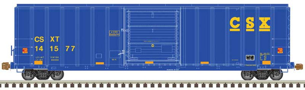 Atlas 20006206 - FMC 5077 Single Door Box Car CSX (CSXT) 141577 - HO Scale