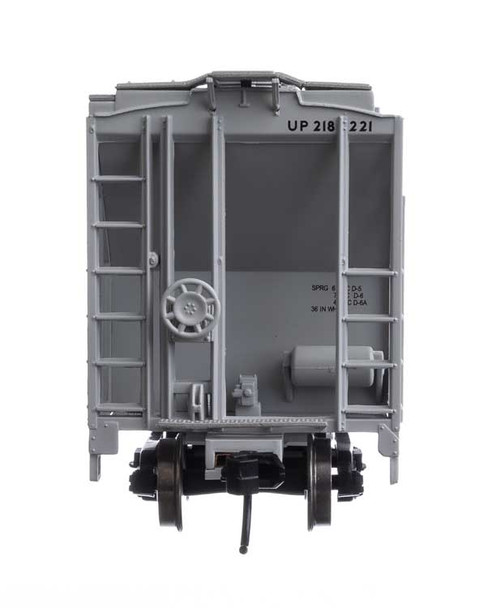 Walthers Mainline 910-7995 - 37' 2980 2-Bay Covered Hopper Union Pacific (UP) 218221 - HO Scale