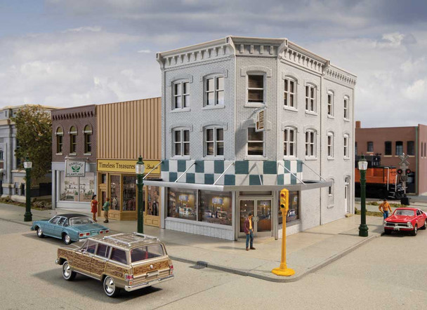 Walthers Cornerstone 933-4044 - Merchant's Row VII  - HO Scale Kit