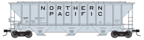 Trainworx 24433-03 - PS4427 Covered Hopper Northern Pacific (NP) 76810 - N Scale