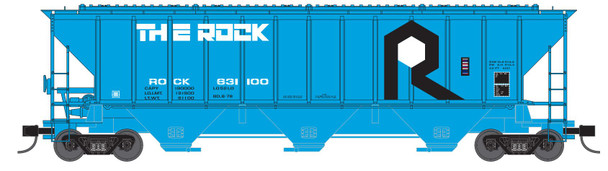 Trainworx 24443-13 - PS4427 Covered Hopper Rock Island (ROCK) 630005 - N Scale