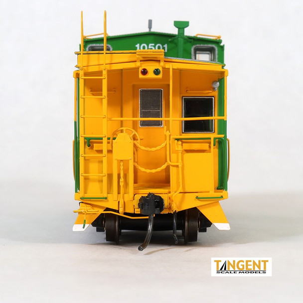 Tangent Scale Models 60312-04 - International Wide-Vision Caboose Burlington Northern (BN) 10508  - HO Scale