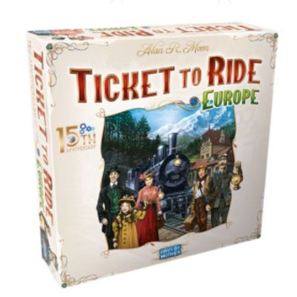 Days of Wonder 7233 - Ticket to Ride: Europe 15th Anniversary