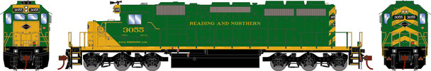PRE-ORDER: Athearn 1269 - EMD SD40-2 w/ DCC and Sound Reading & Northern (RBMN) 3055 - HO Scale
