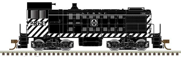 PRE-ORDER: Atlas 40005689 - ALCo S2 DC Silent Atchison, Topeka and Santa Fe (ATSF) 2374 - N Scale